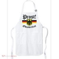 Prost Oktoberfest German Flag Crest Eagle Bavarian Apron thumb 0