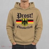 Prost Oktoberfest German Flag Crest Eagle Bavarian Hoodie thumb 0