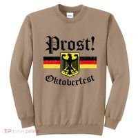 Prost Oktoberfest German Flag Crest Eagle Bavarian Sweatshirt thumb 0