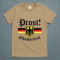 Prost Oktoberfest German Flag Crest Eagle Bavarian T-Shirt thumb 5
