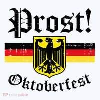 Prost Oktoberfest German Flag Crest Eagle Bavarian Hat thumb 2