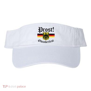Prost Oktoberfest German Flag Crest Eagle Bavarian Visor