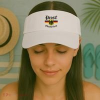 Prost Oktoberfest German Flag Crest Eagle Bavarian Visor thumb 2