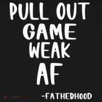 Pull Out Game Is Weak Af Fatherhood Funny Kids Hoodie thumb 5