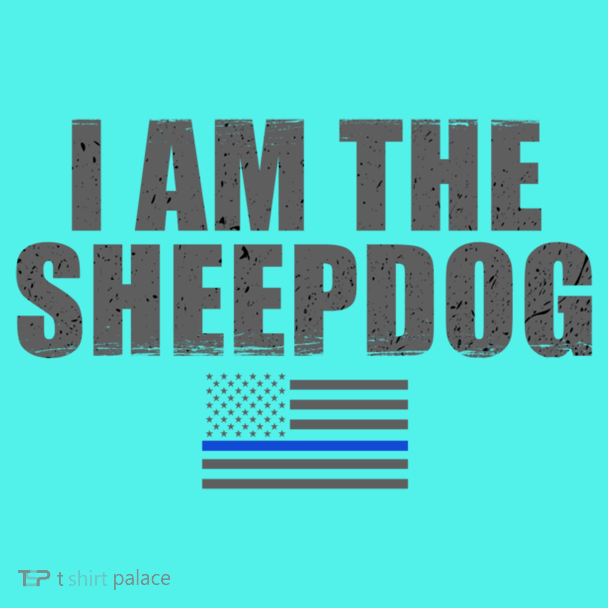 Police Officer Gift Thin Blue Line Gift I Am The Sheepdog Funny Gift Baby Bodysuit