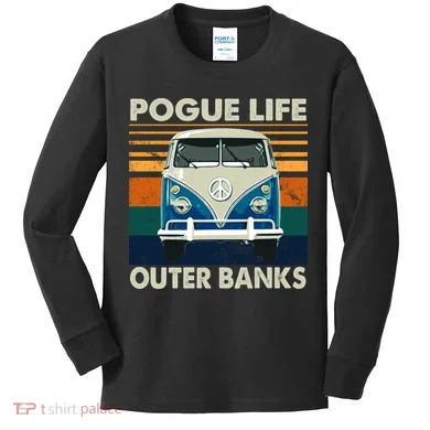 Pogue Life Kids Long Sleeve Shirt