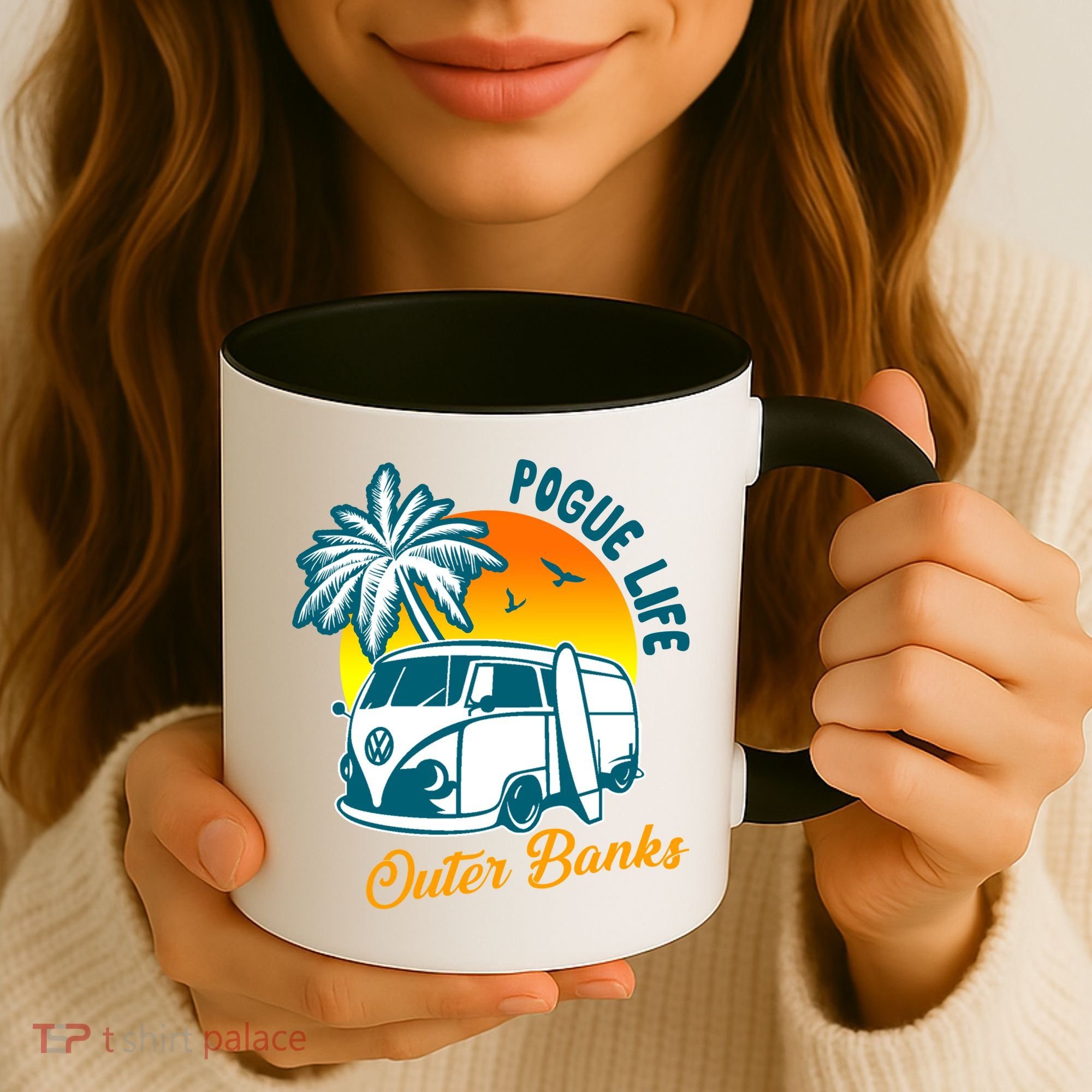 Pogue Life Banks Bronco Van Outer Coffee Mug