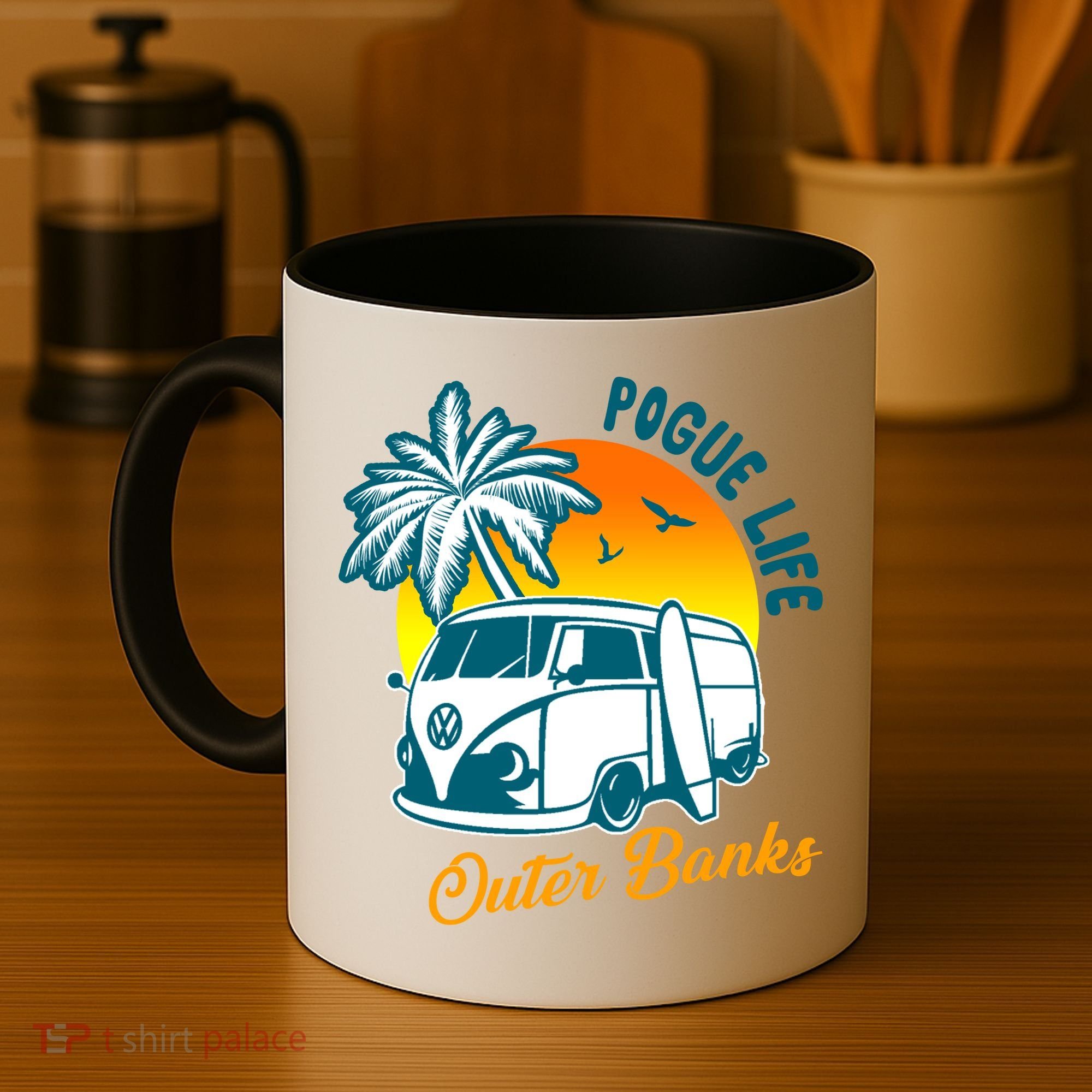 Pogue Life Banks Bronco Van Outer Coffee Mug