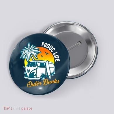 Pogue Life Banks Bronco Van Outer Button