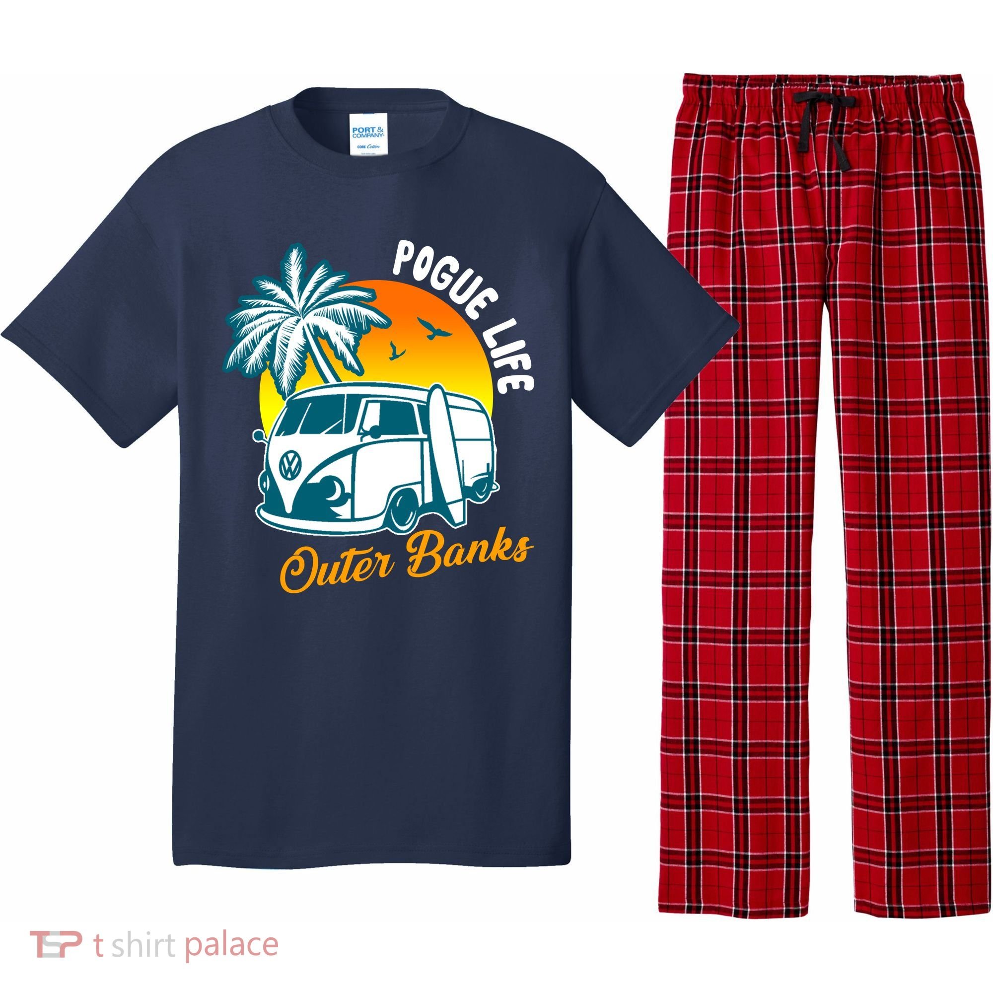 Pogue Life Banks Bronco Van Outer Pajama Set