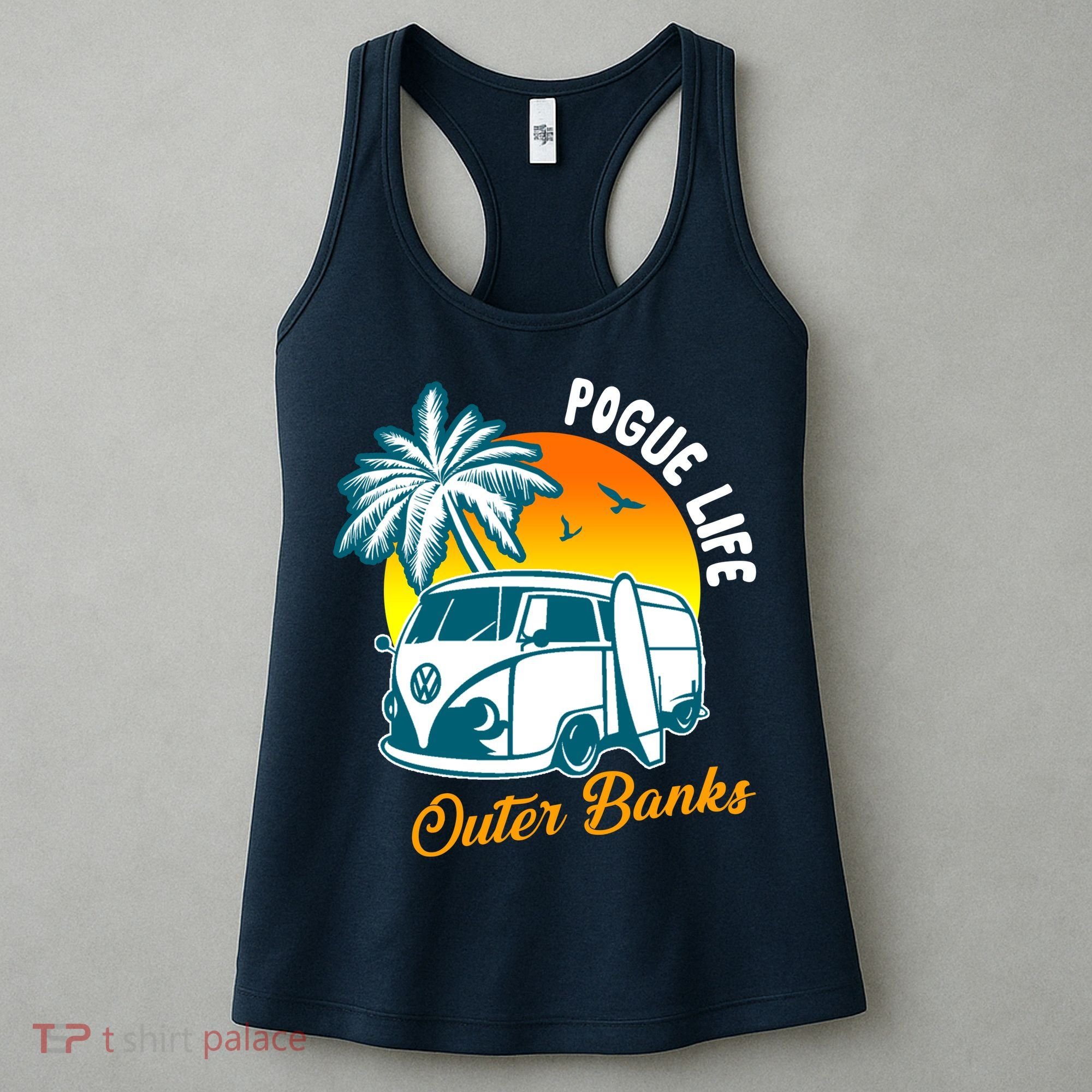 Pogue Life Banks Bronco Van Outer Women's Tank Top