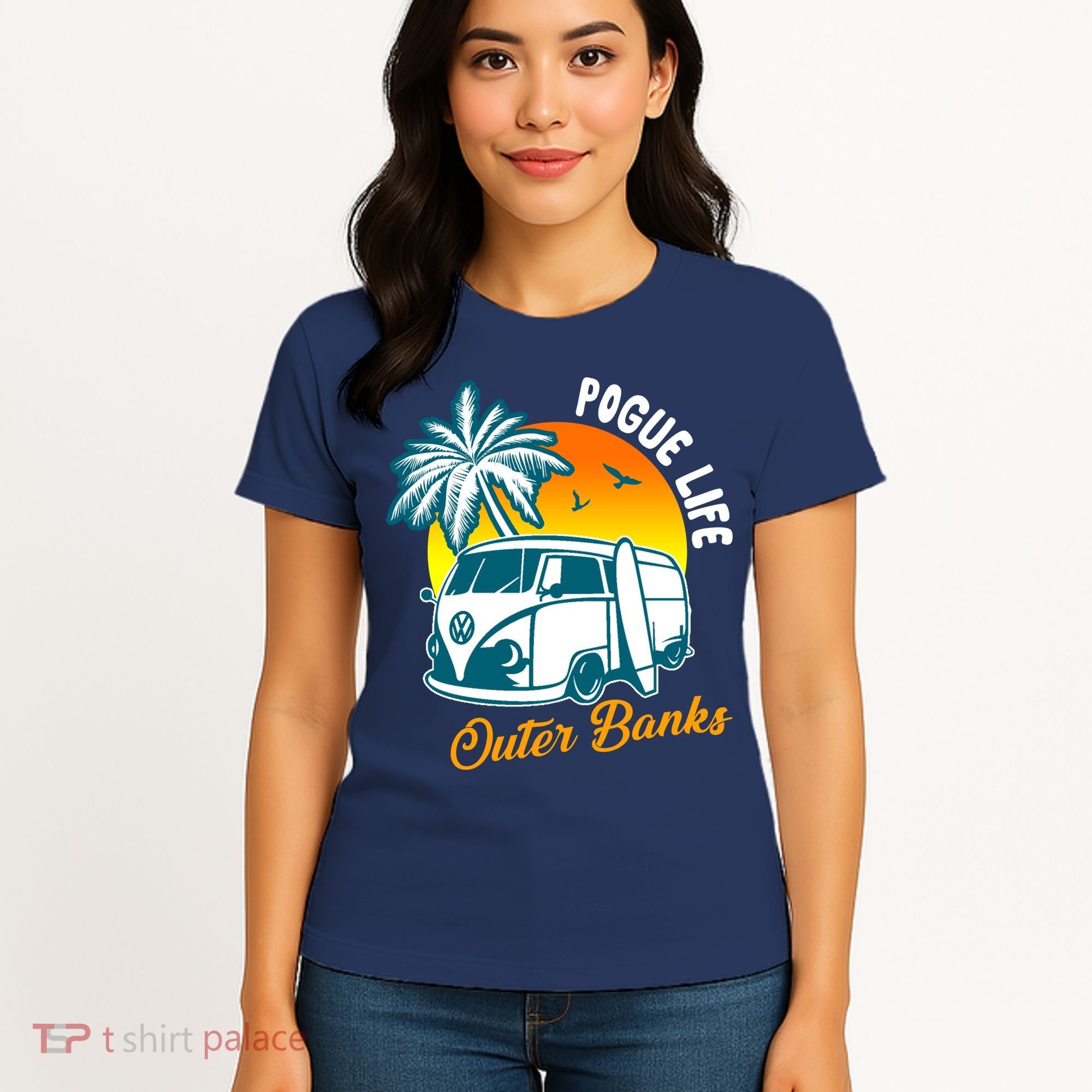 Pogue Life Banks Bronco Van Outer Women's T-Shirt