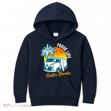 Pogue Life Banks Bronco Van Outer Kids Hoodie