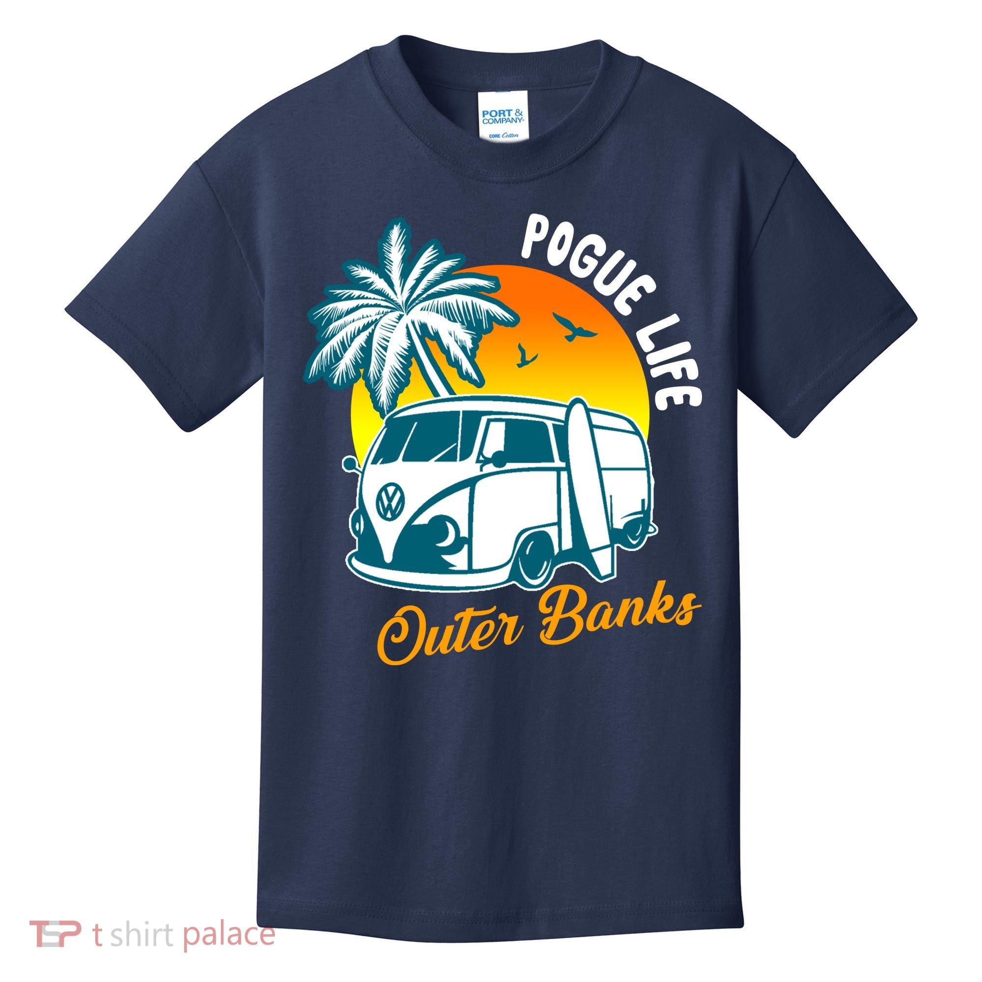 Pogue Life Banks Bronco Van Outer Kids T-Shirt
