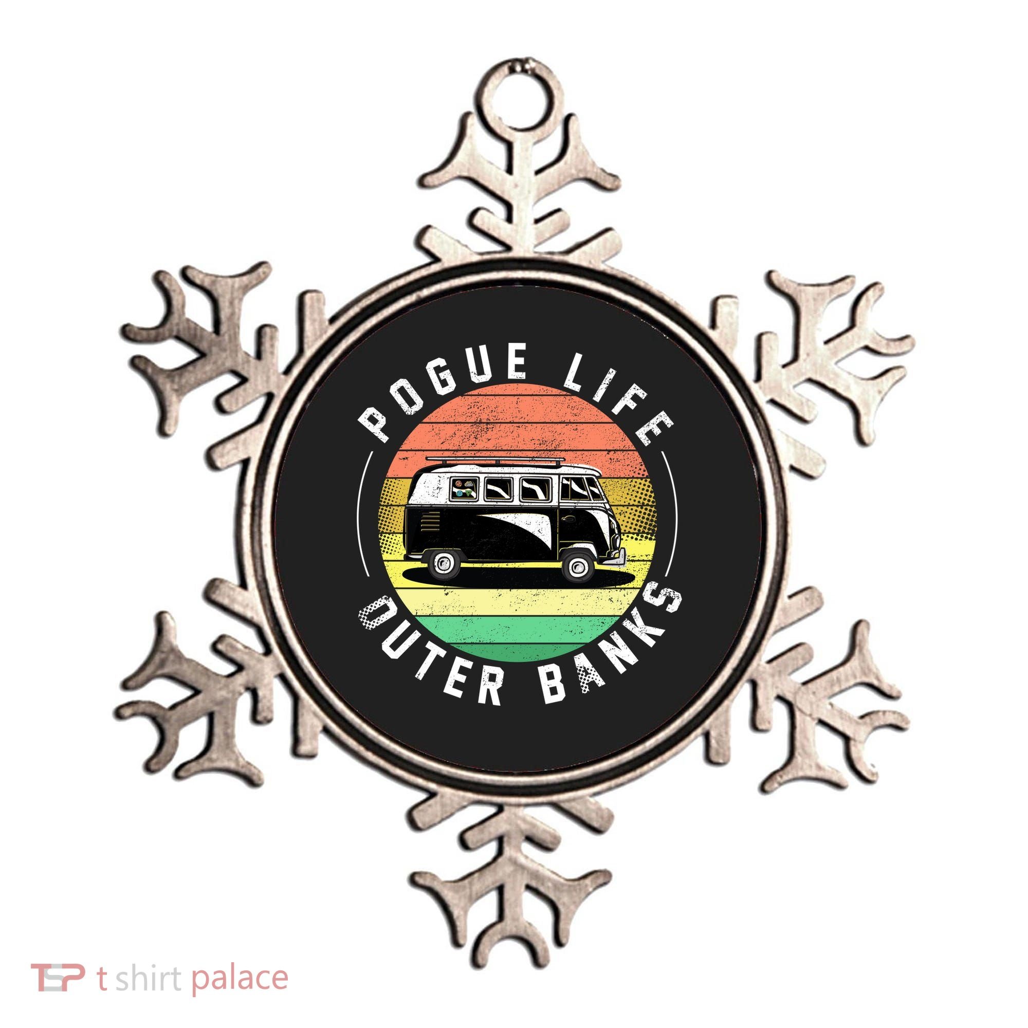 Pogue Life Retro Hippy Bus Ornament