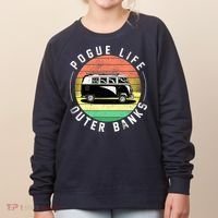 Pogue Life Retro Hippy Bus Women's Sweatshirt thumb 0