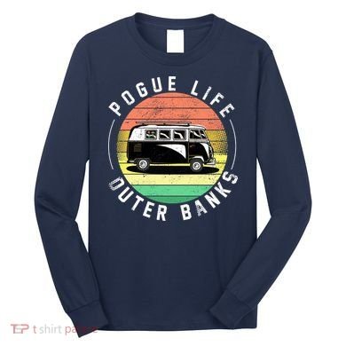 Pogue Life Retro Hippy Bus Long Sleeve Shirt