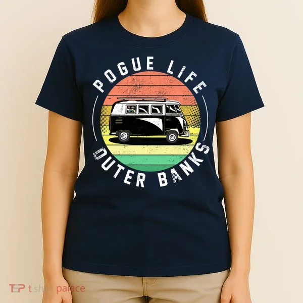 Pogue Life Retro Hippy Bus T-Shirt