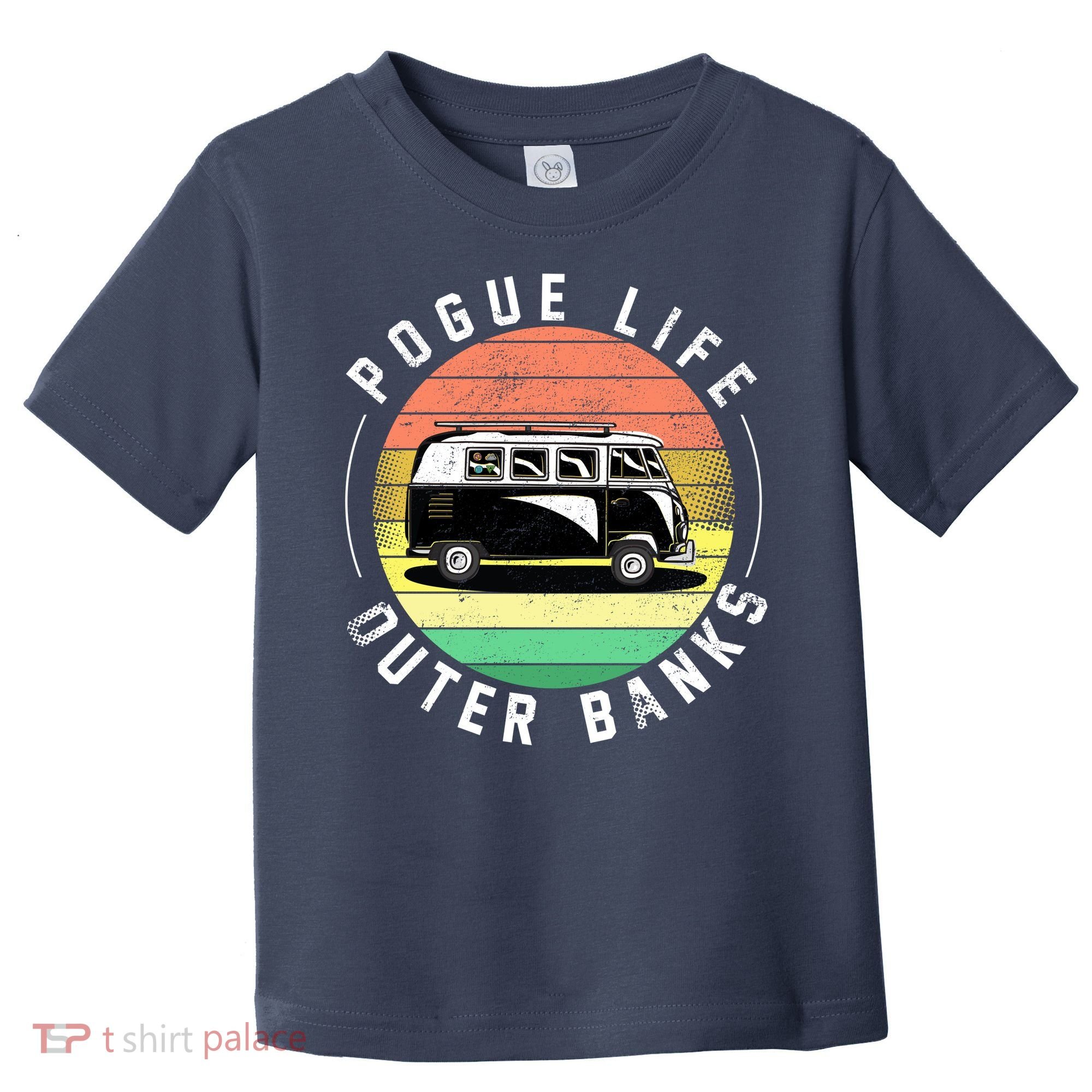 Pogue Life Retro Hippy Bus Toddler T-Shirt