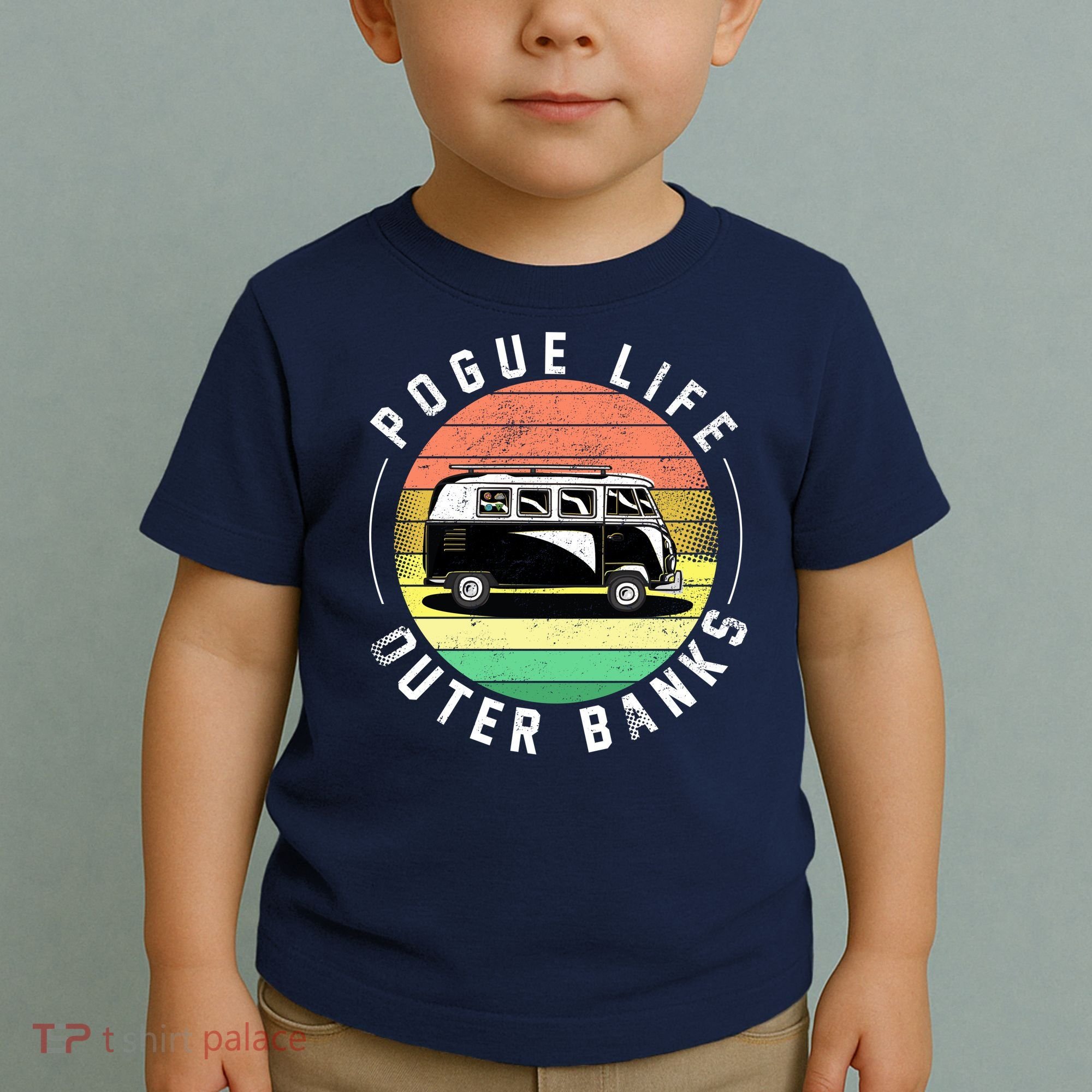 Pogue Life Retro Hippy Bus Toddler T-Shirt