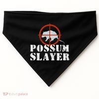 Possum Opossum Hunting USA-Made Doggie Bandana thumb 0