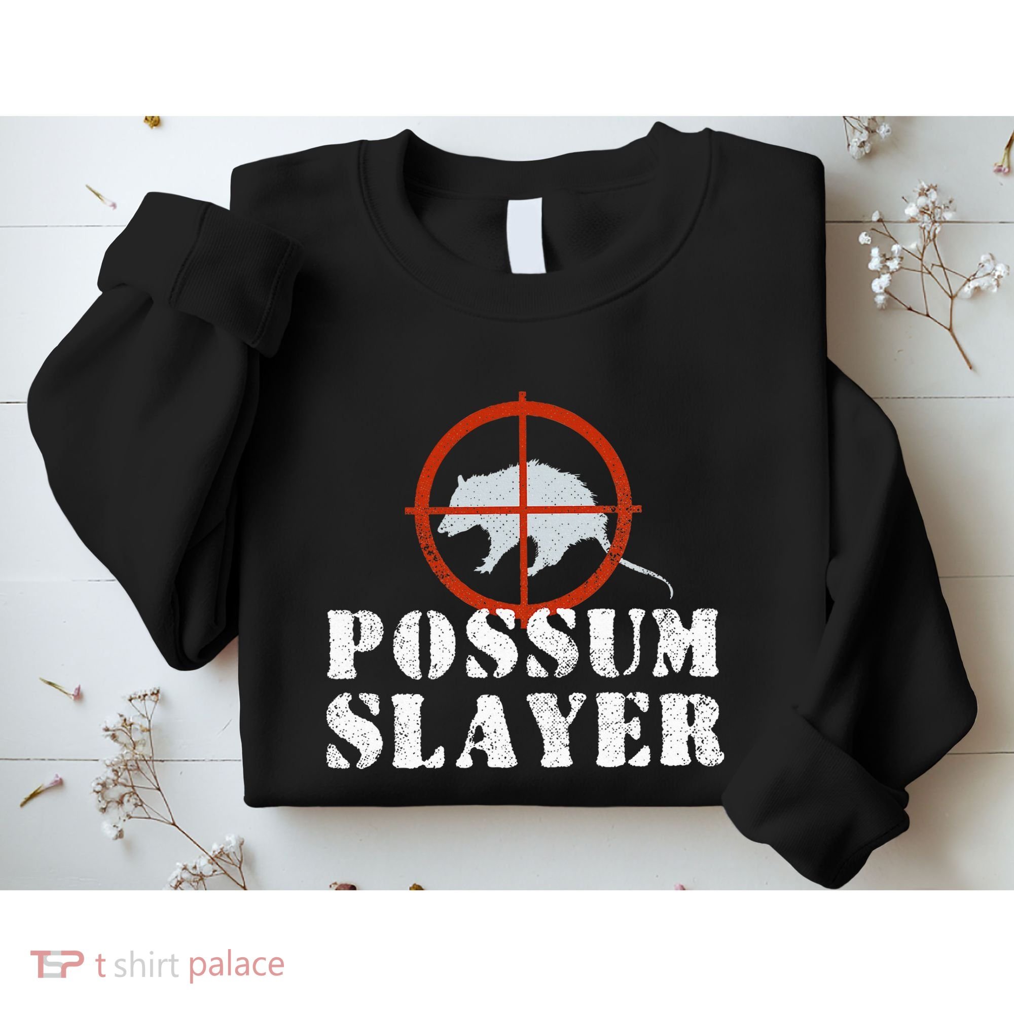 Possum Opossum Hunting Sweatshirt