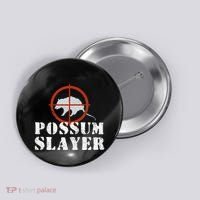 Possum Opossum Hunting Button thumb 0