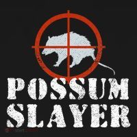 Possum Opossum Hunting Mousepad thumb 1