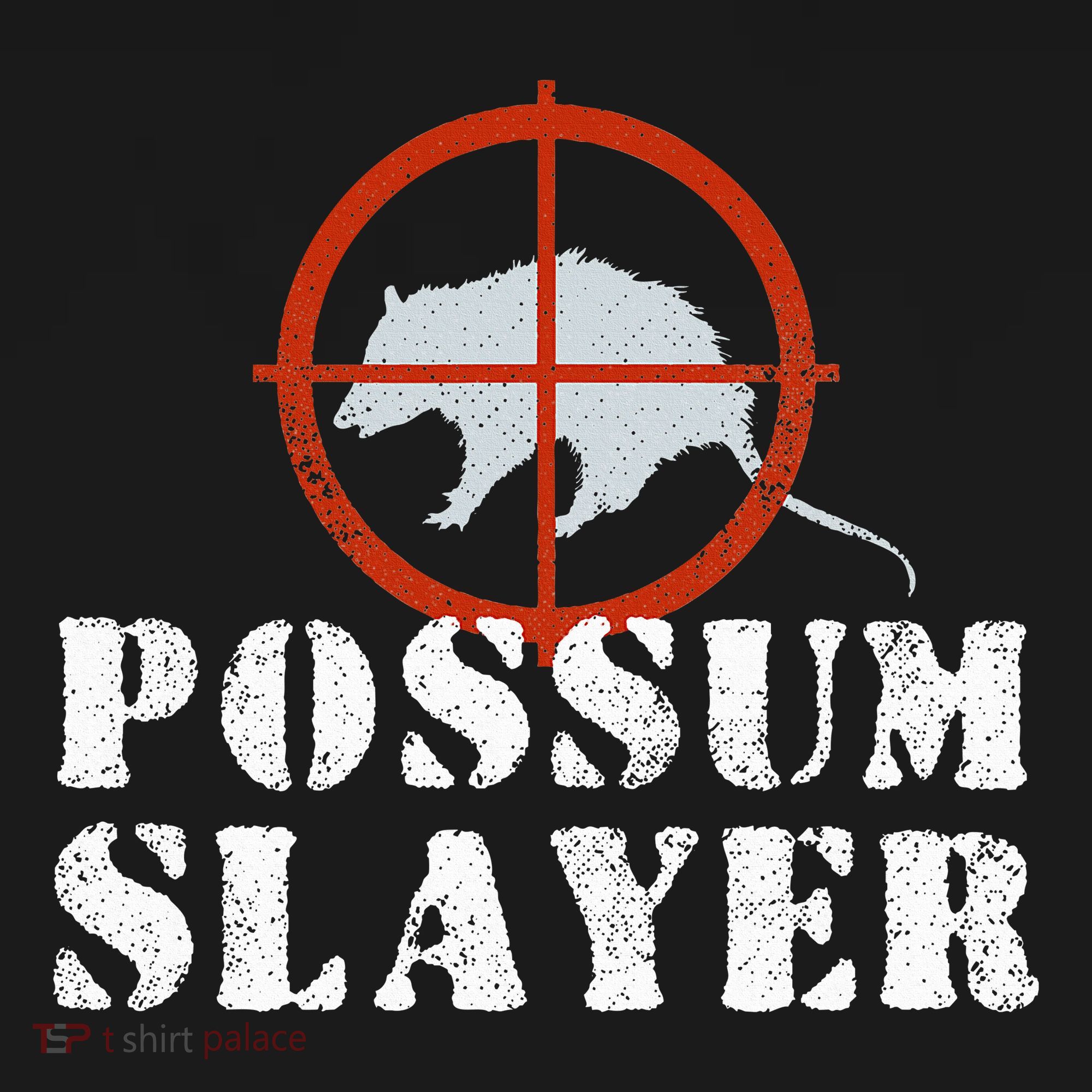 Possum Opossum Hunting Baby Bodysuit