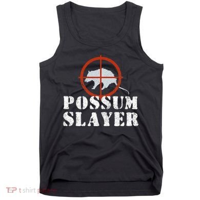 Possum Opossum Hunting Tank Top