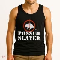 Possum Opossum Hunting Tank Top thumb 3