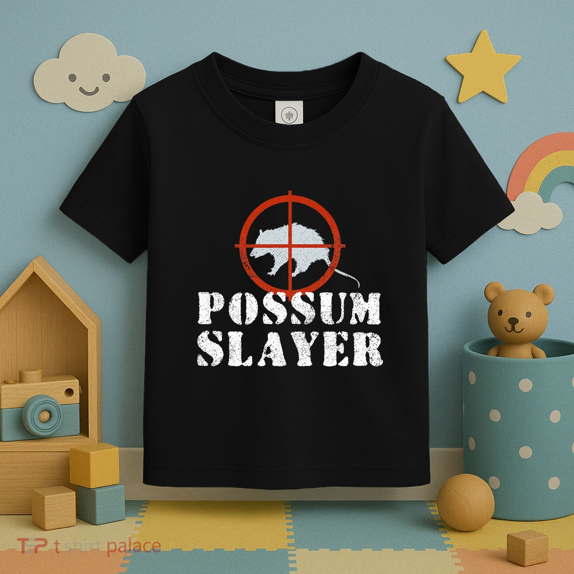 Possum Opossum Hunting Toddler T-Shirt