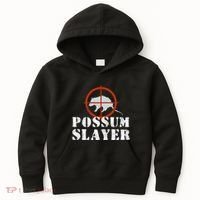 Possum Opossum Hunting Kids Hoodie thumb 0
