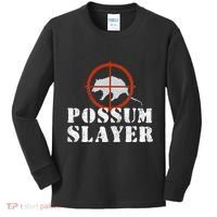 Possum Opossum Hunting Kids Long Sleeve Shirt thumb 0