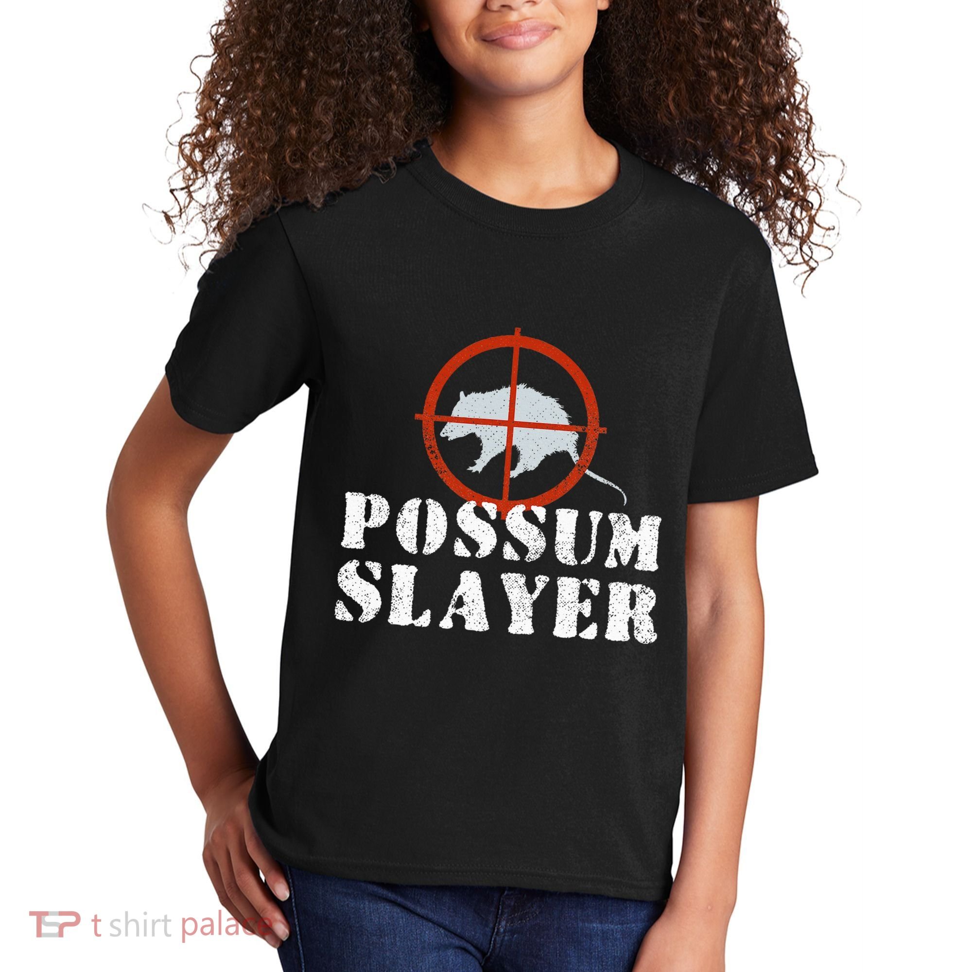 Possum Opossum Hunting Kids T-Shirt