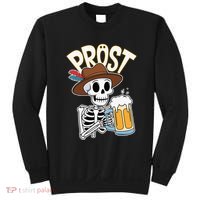 Prost Oktoberfest Halloween Skeleton Sweatshirt thumb 0