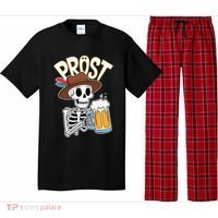 Prost Oktoberfest Halloween Skeleton Pajama Set thumb 0
