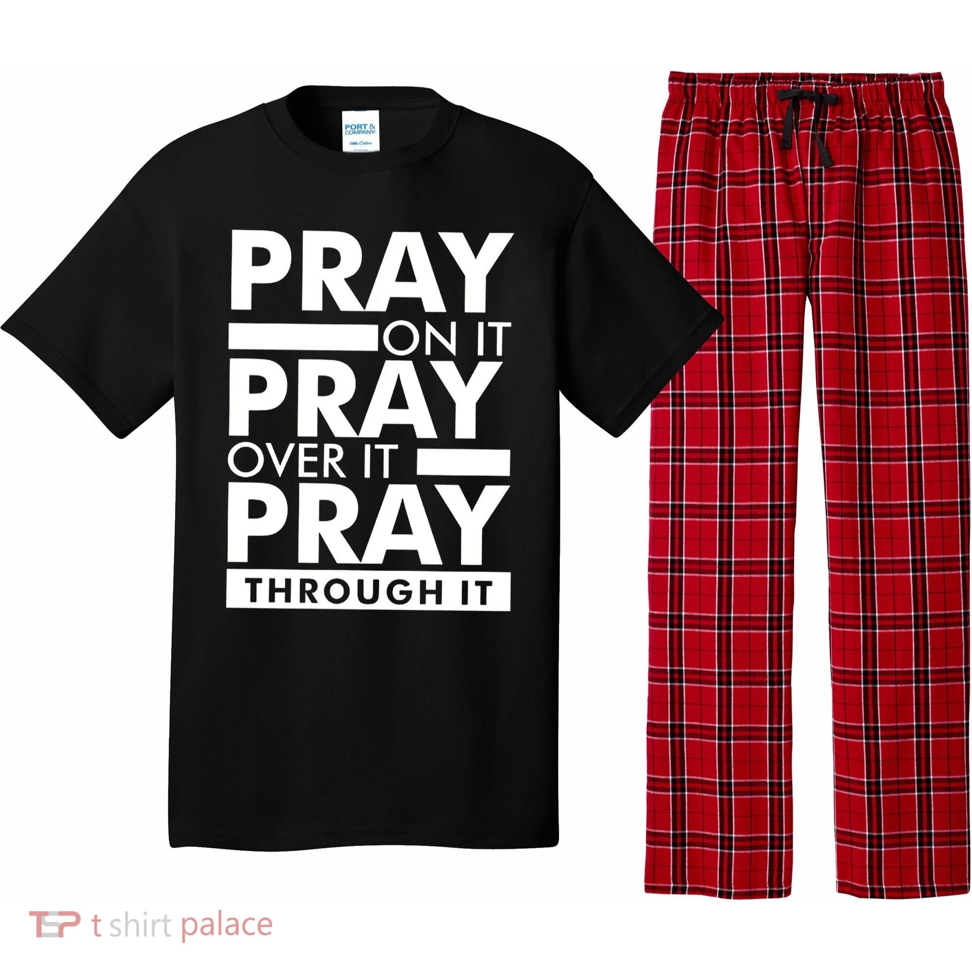 Pray On It Pajama Set