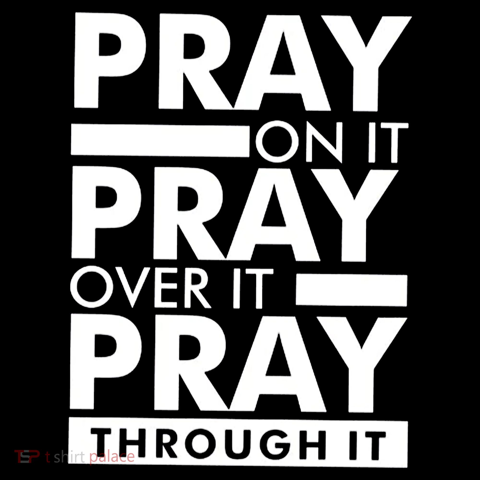 Pray On It Kids Hoodie