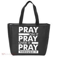 Pray On It Tote Bag thumb 0