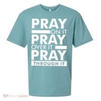 Pray On It Sueded Cloud Jersey T-Shirt thumb 0