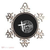 Pray On It Pray Over It Pray Through It Christian Ornament thumb 0