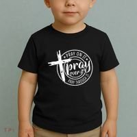 Pray On It Pray Over It Pray Through It Christian Toddler T-Shirt thumb 2