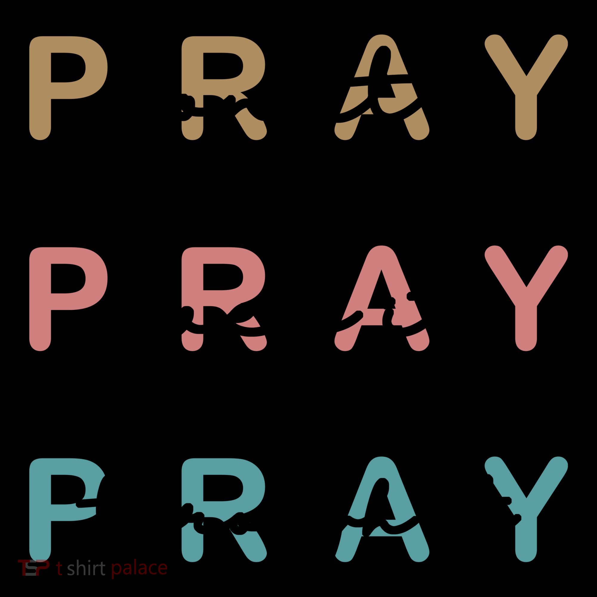 Pray On It Pray Over It Pray Through It Coffee Mug
