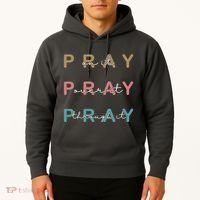 Pray On It Pray Over It Pray Through It Hoodie thumb 2