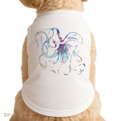 Psychedelic Octopus Kraken Doggie Tank