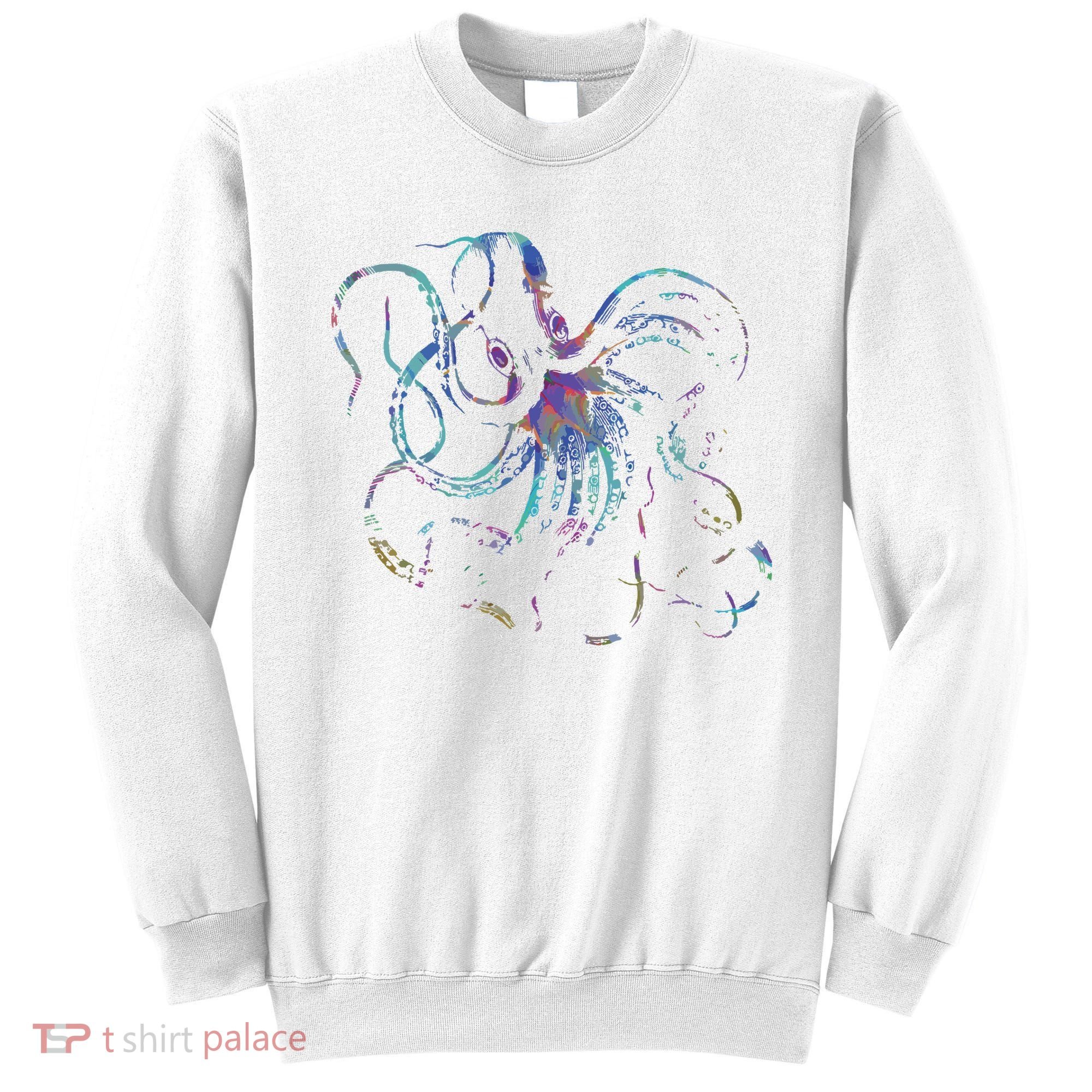 Psychedelic Octopus Kraken Sweatshirt