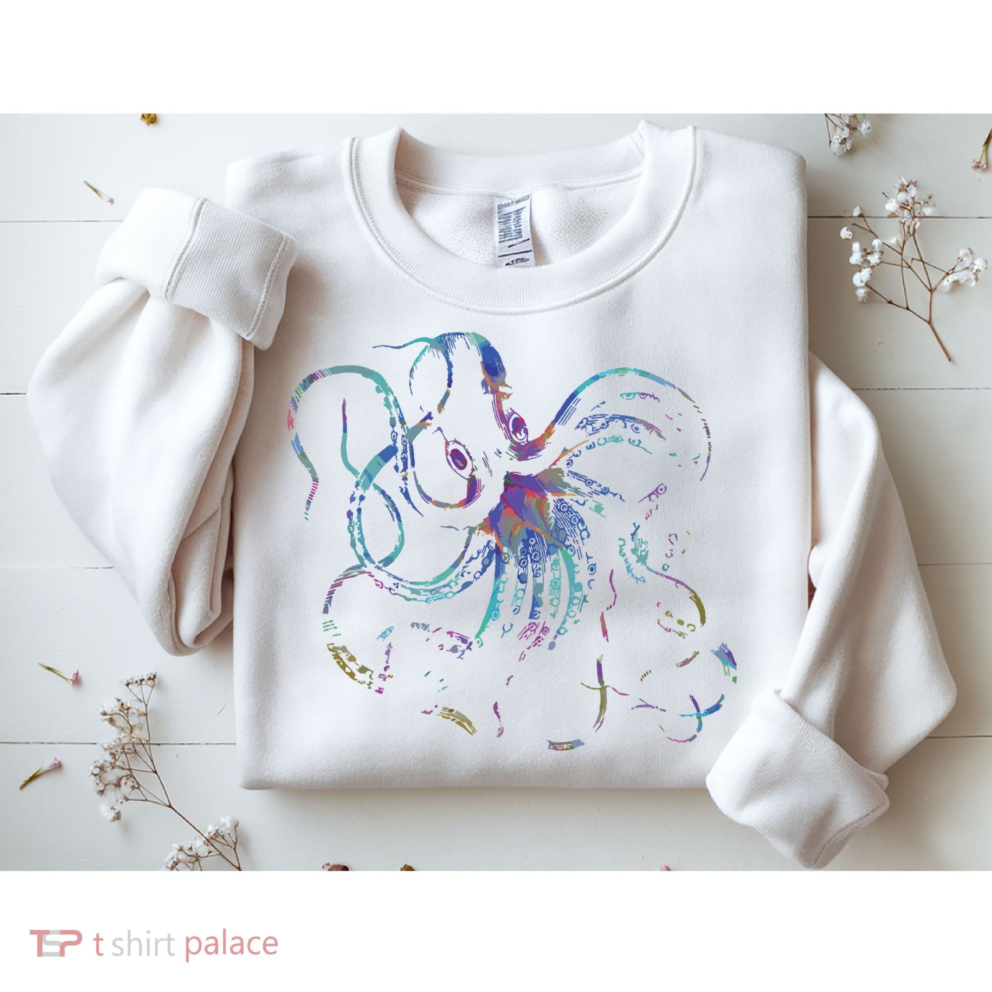 Psychedelic Octopus Kraken Sweatshirt
