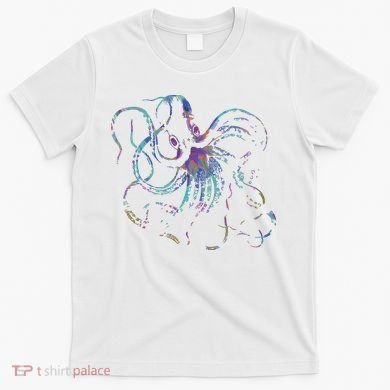 Psychedelic Octopus Kraken T-Shirt