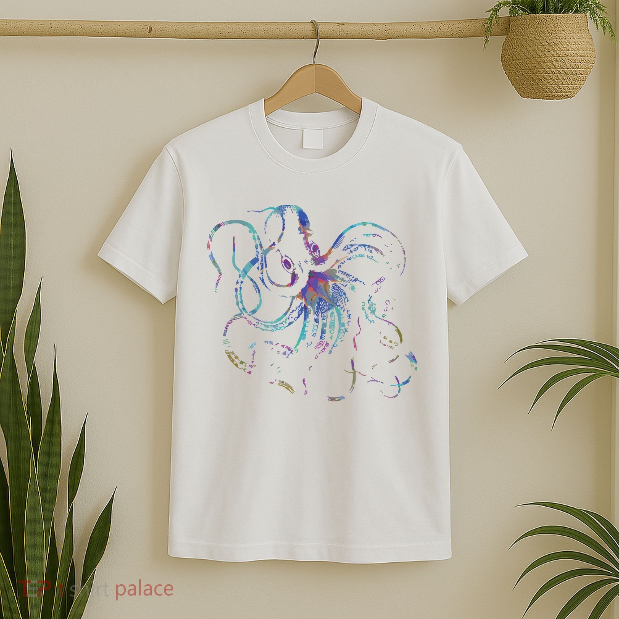 Psychedelic Octopus Kraken T-Shirt